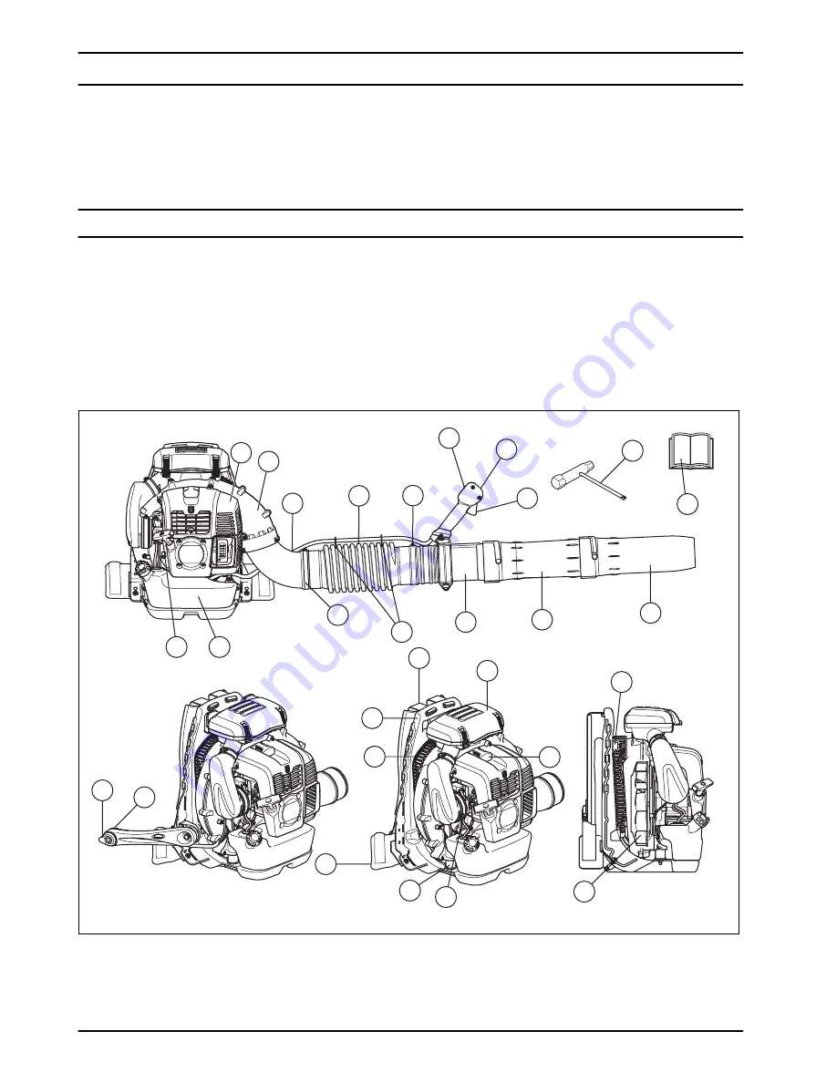 Husqvarna 580BFS Mark II Operator'S Manual Download Page 2