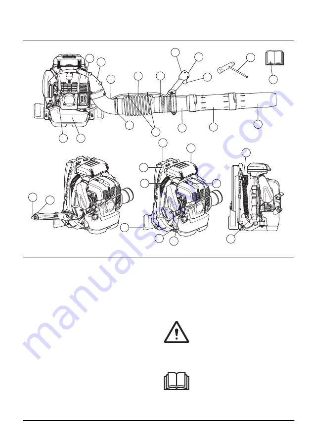 Husqvarna 580BFS Mark III Operator'S Manual Download Page 3