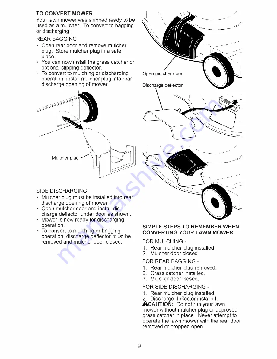 Husqvarna 7021RD Owner'S Manual Download Page 9