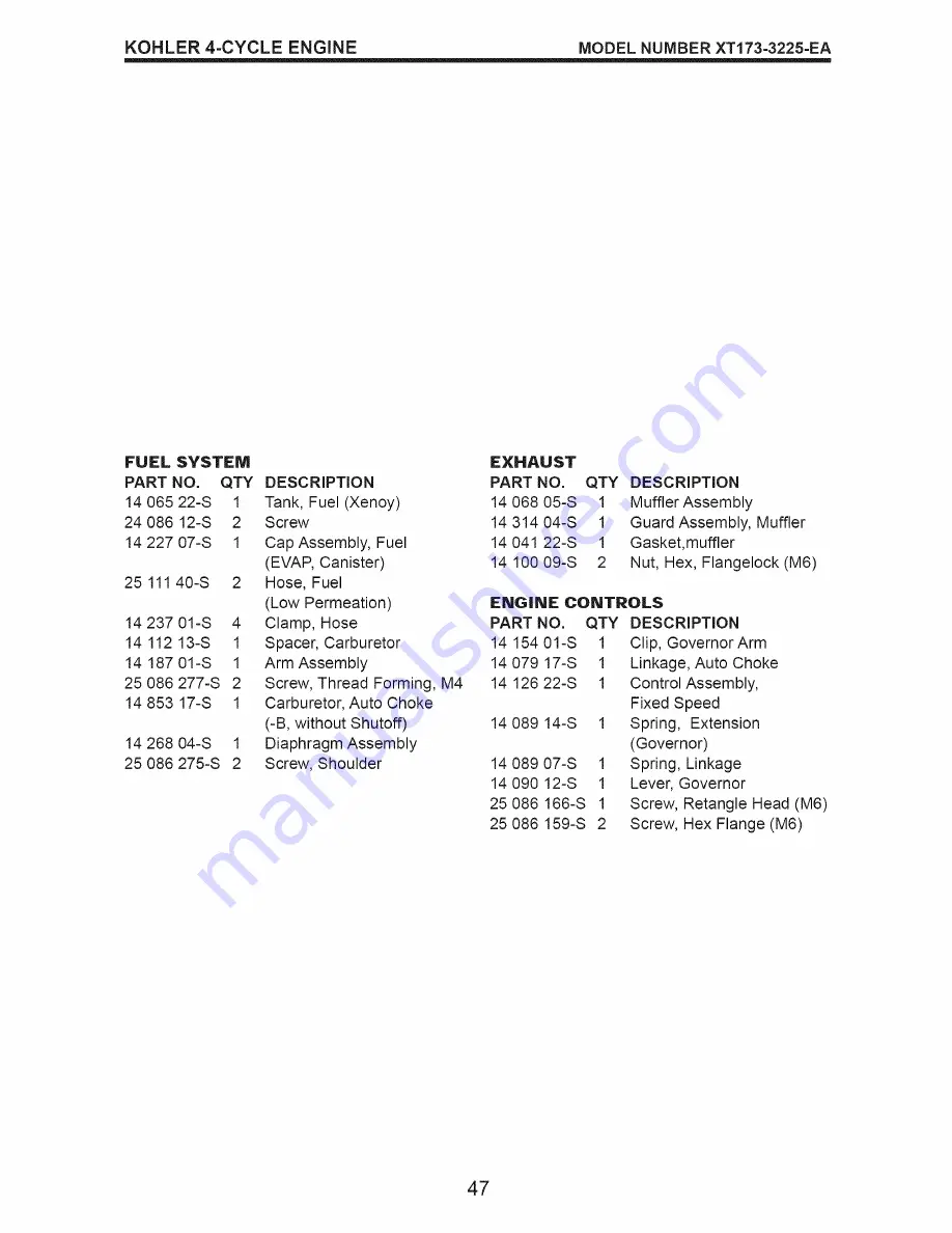 Husqvarna 7021RD Owner'S Manual Download Page 47