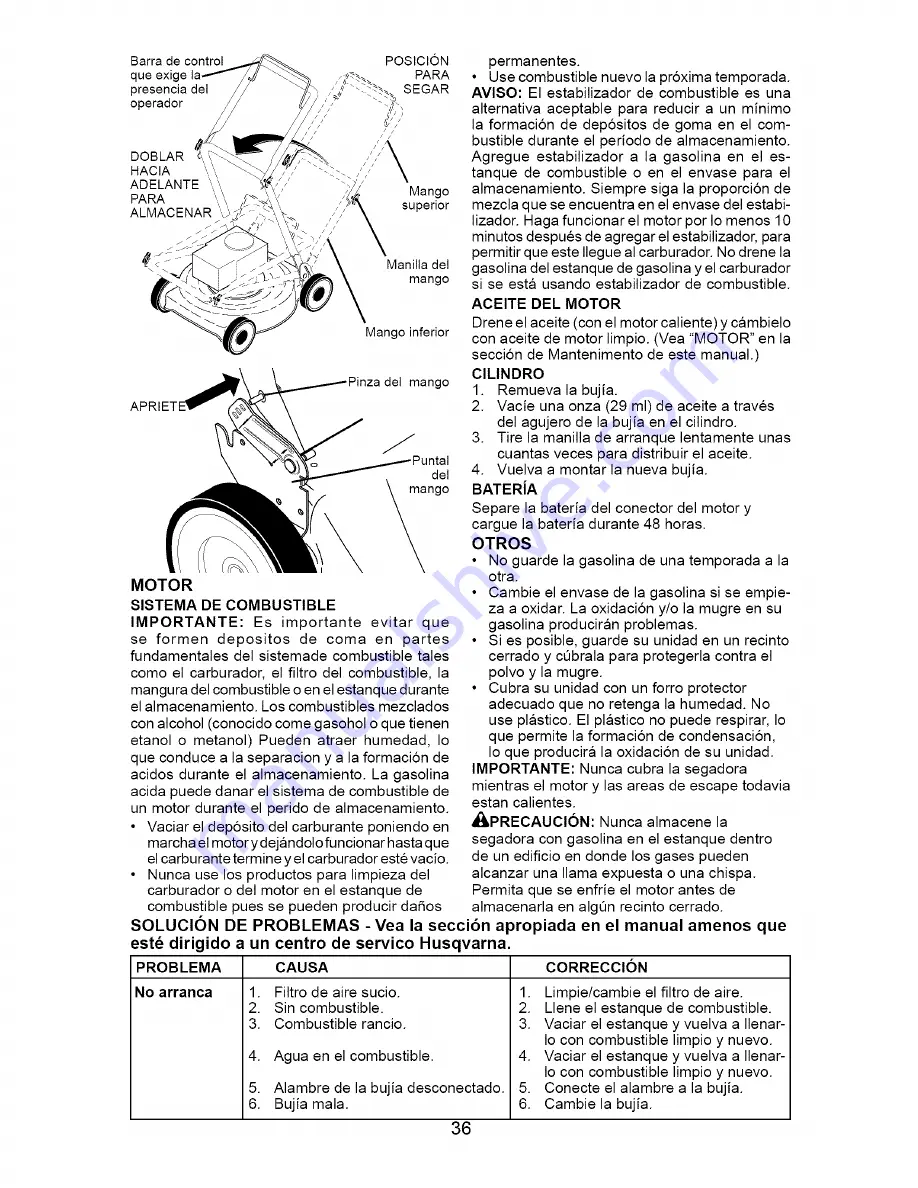 Husqvarna 917.374461 Owner'S Manual Download Page 36