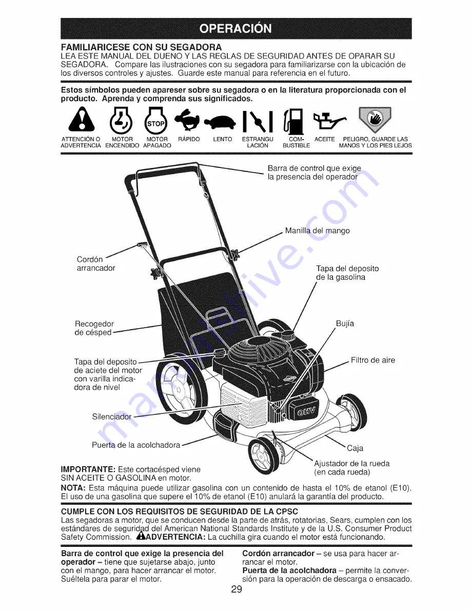 Husqvarna 917.384541 Owner'S Manual Download Page 29