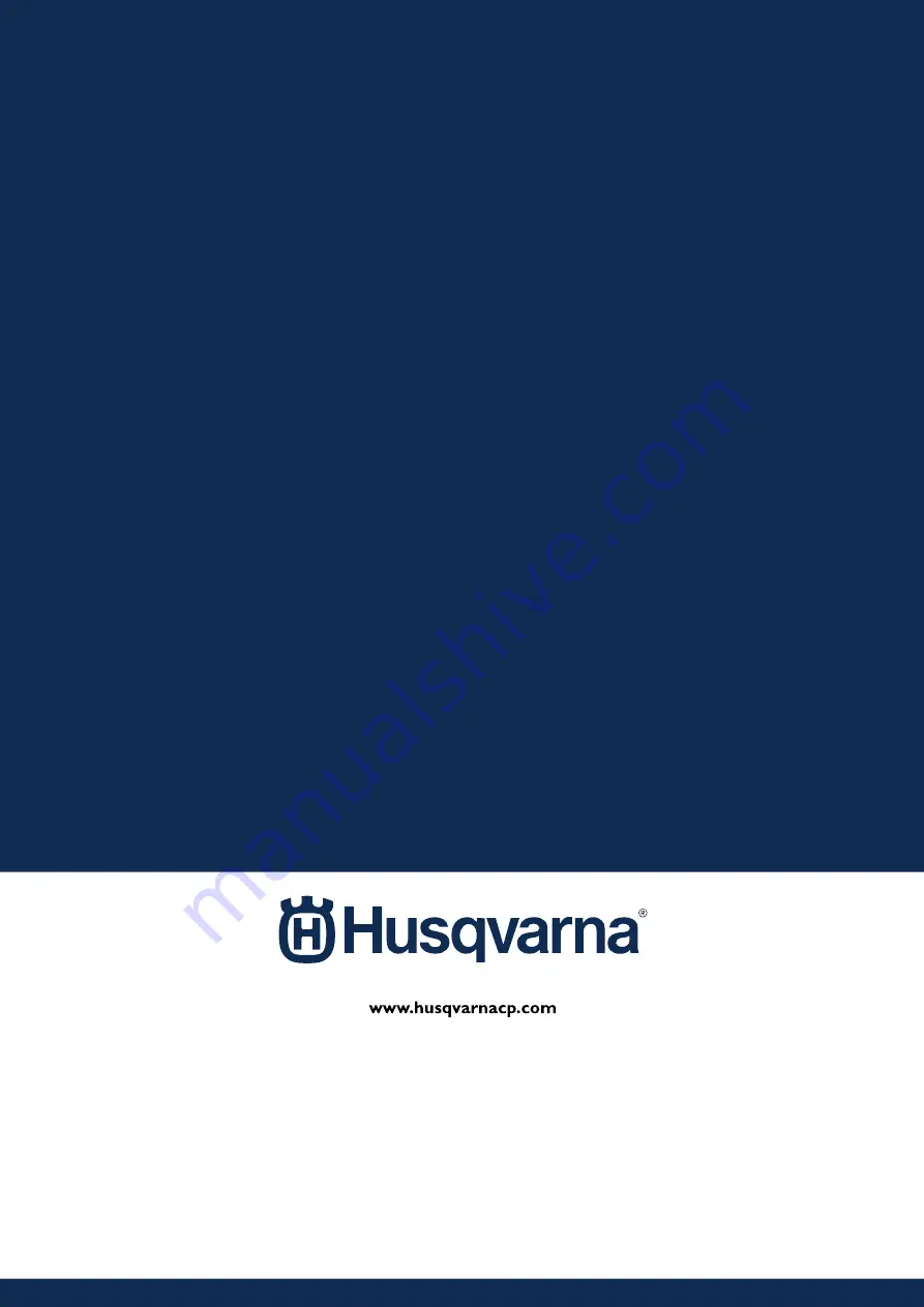 Husqvarna A 2000 Operator'S Manual Download Page 18