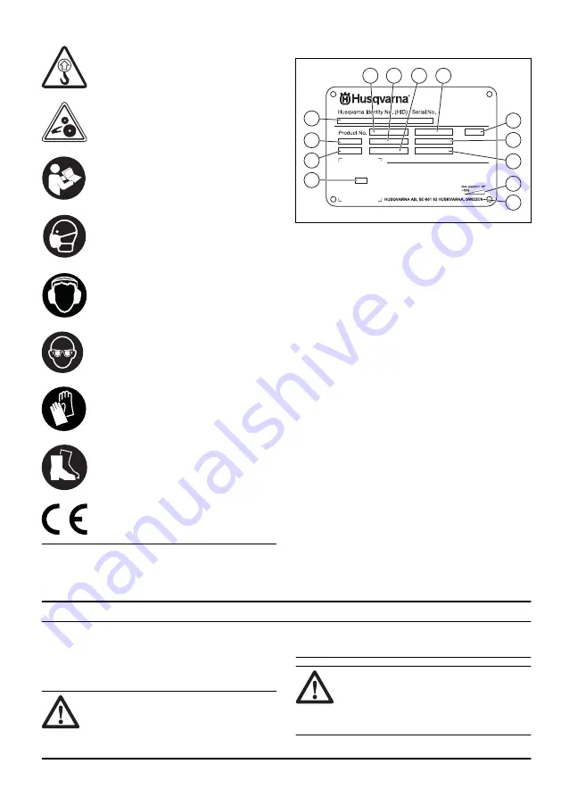 Husqvarna BMP 335 Operator'S Manual Download Page 69