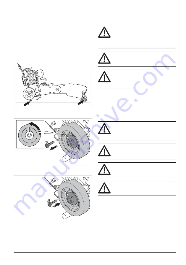 Husqvarna BS 110 Operator'S Manual Download Page 21