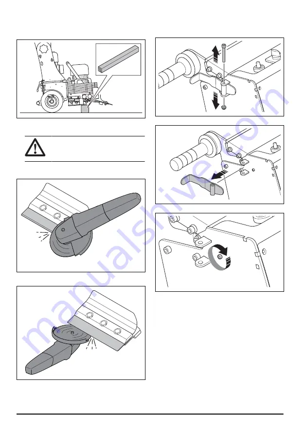 Husqvarna BS 110 Operator'S Manual Download Page 106