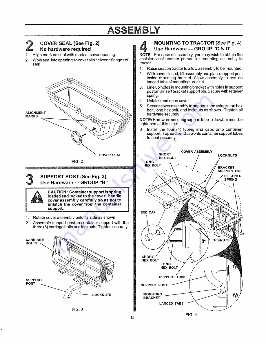 Husqvarna C342B Owner'S Manual Download Page 8