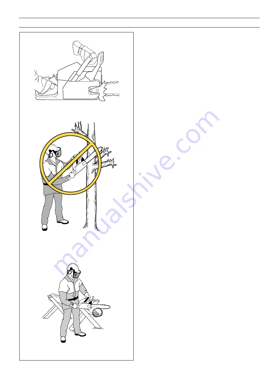 Husqvarna Chain Saw Operator'S Safety & Operating Instruction Manual Download Page 19