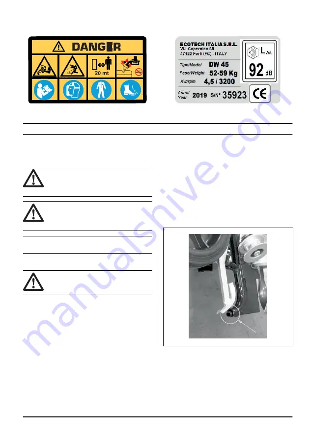 Husqvarna CL400 Operator'S Manual Download Page 327