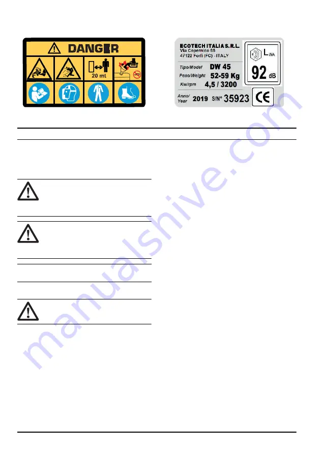 Husqvarna CL400 Operator'S Manual Download Page 366