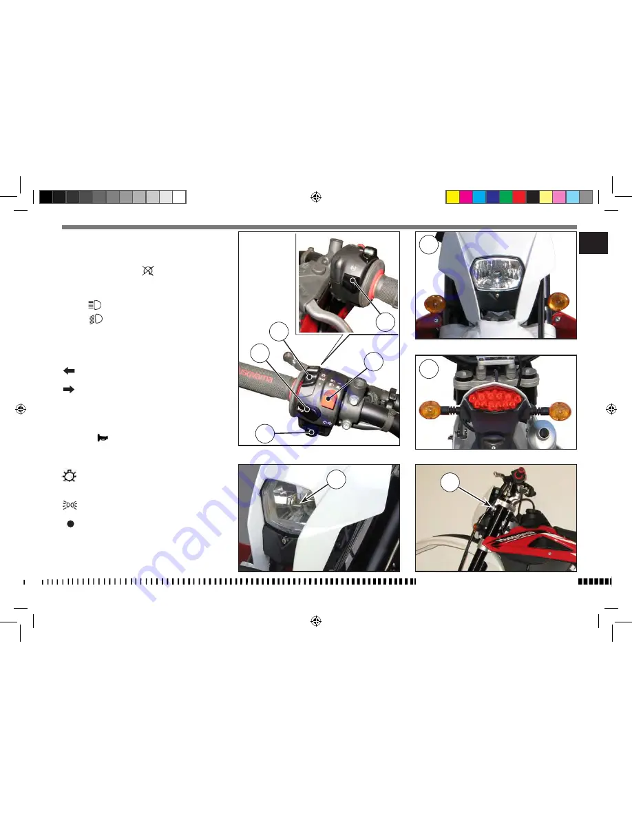 Husqvarna CR 1225 2012 Quick Manual Download Page 11