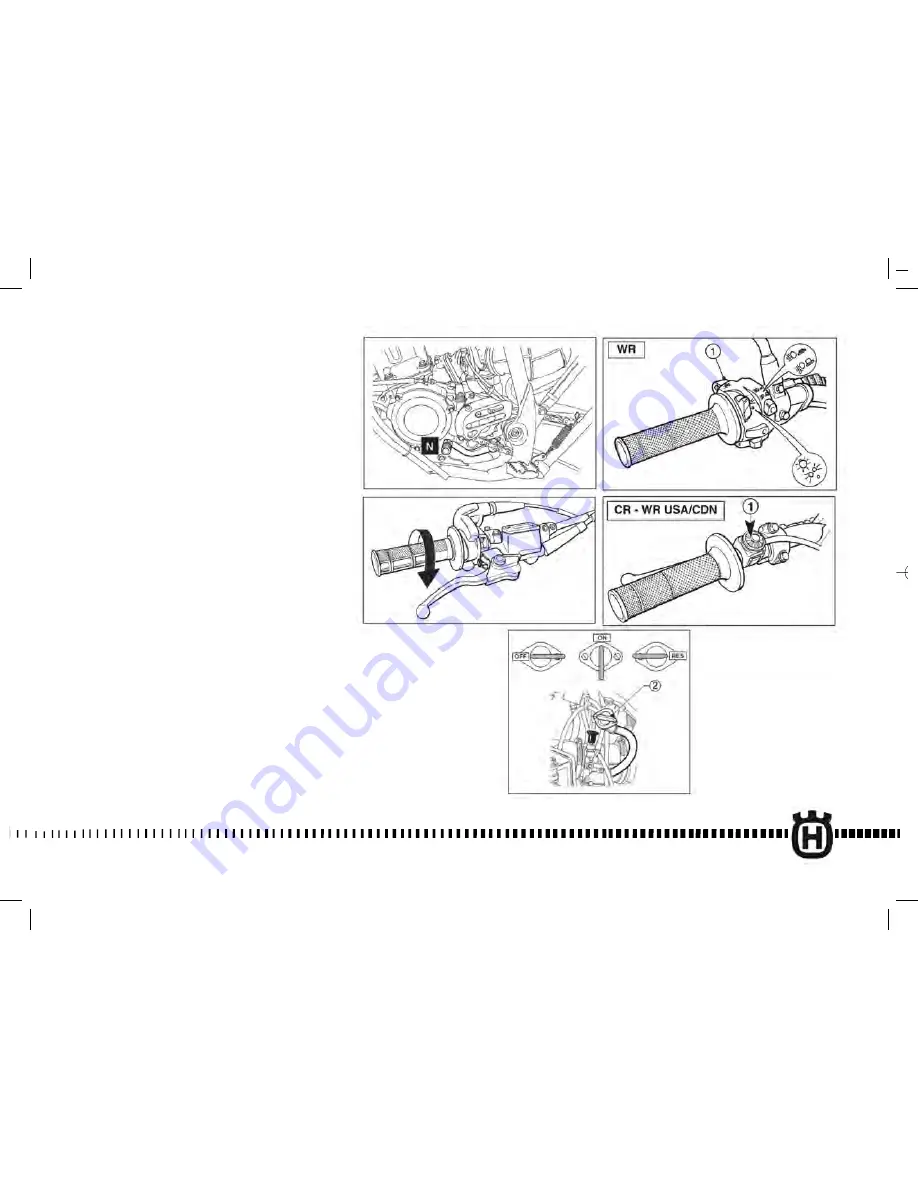 Husqvarna CR 125 2009 Скачать руководство пользователя страница 79