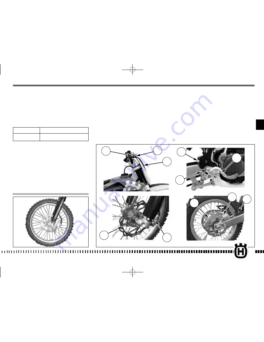 Husqvarna CR 125 2010 Manual Download Page 229