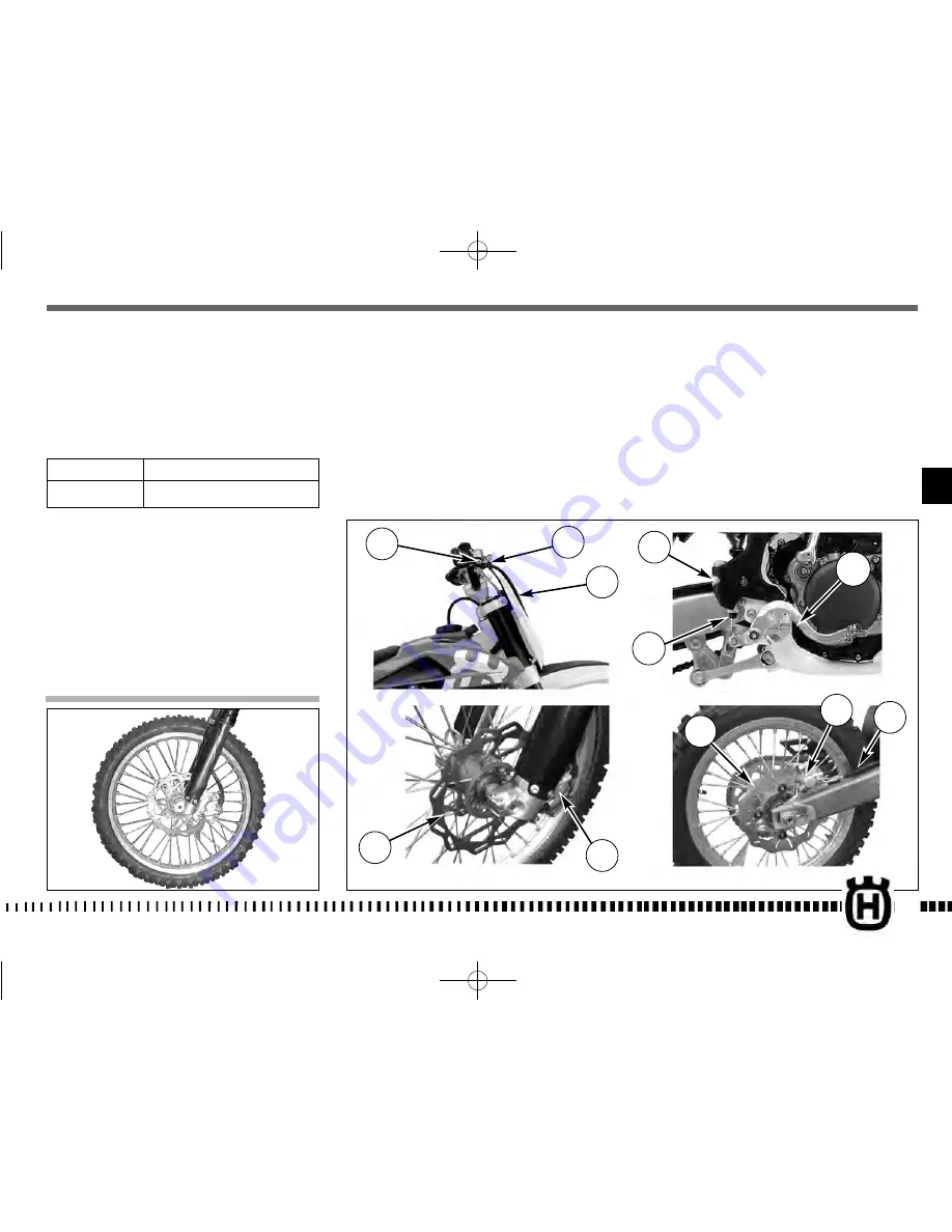 Husqvarna CR 125 2010 Manual Download Page 291