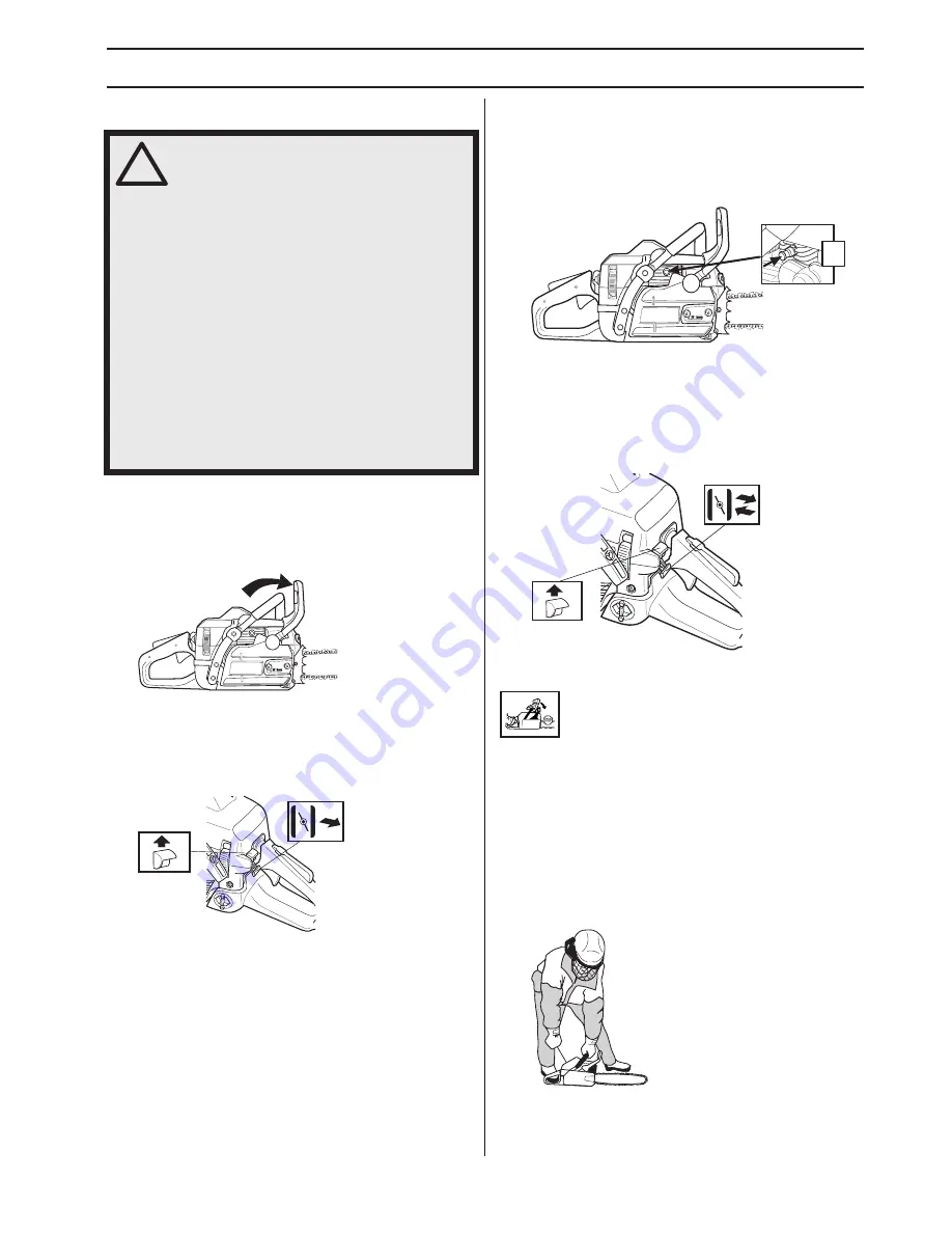 Husqvarna CS 2156 Operator'S Manual Download Page 19