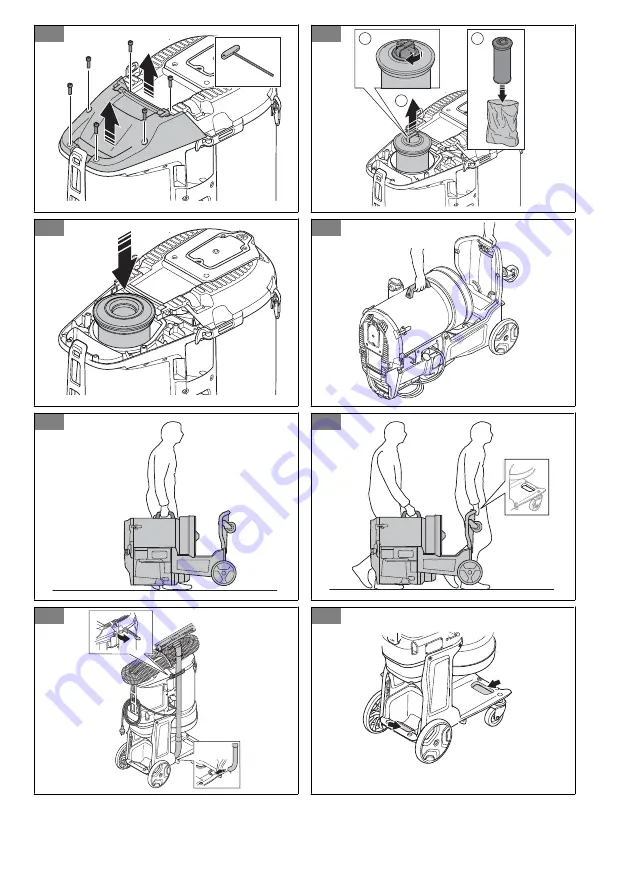 Husqvarna DE 110 Operator'S Manual Download Page 6