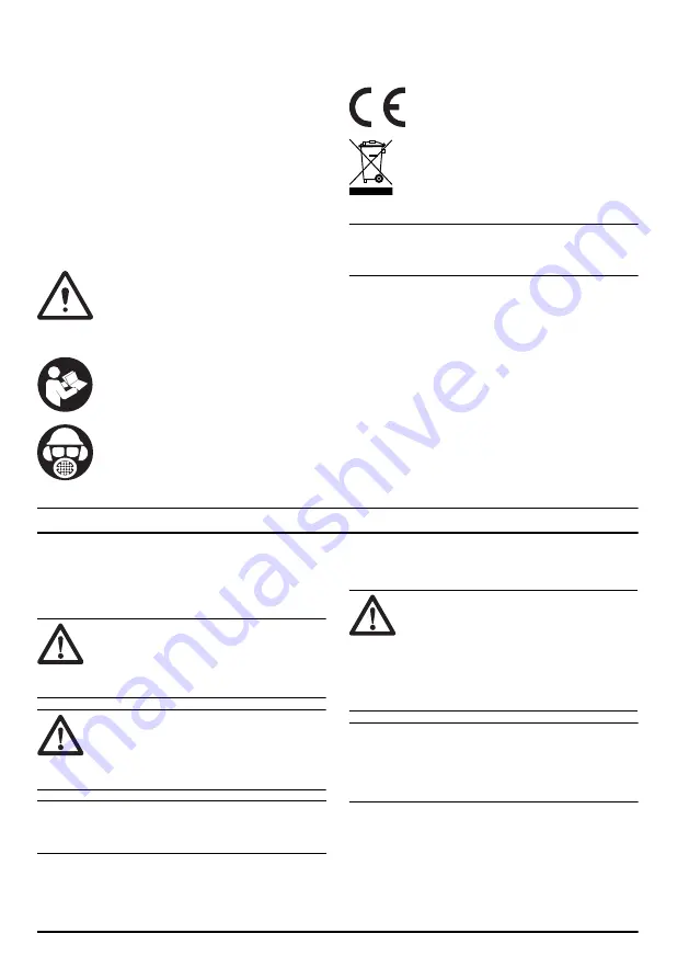 Husqvarna DM700 Operator'S Manual Download Page 36