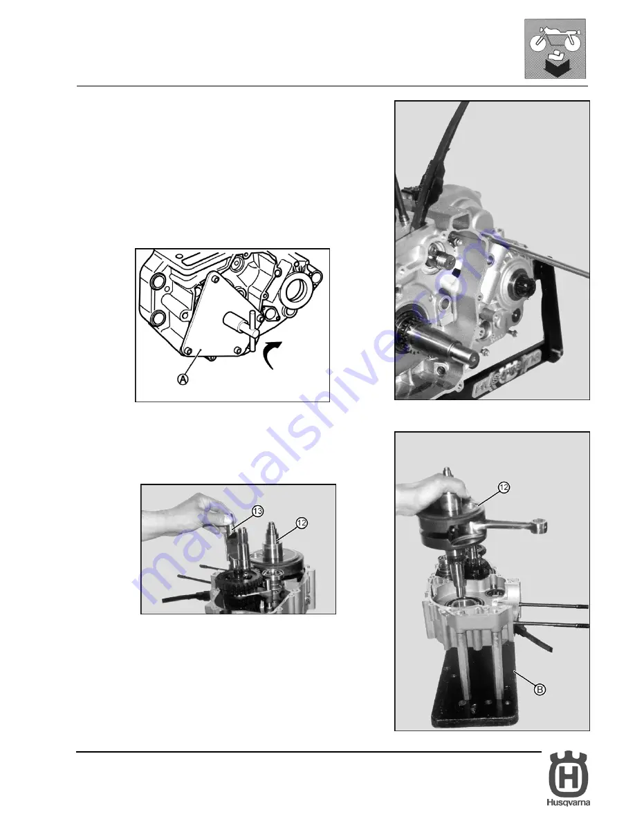 Husqvarna DUAL PURPOSE SM 610 I.E Workshop Manual Download Page 144