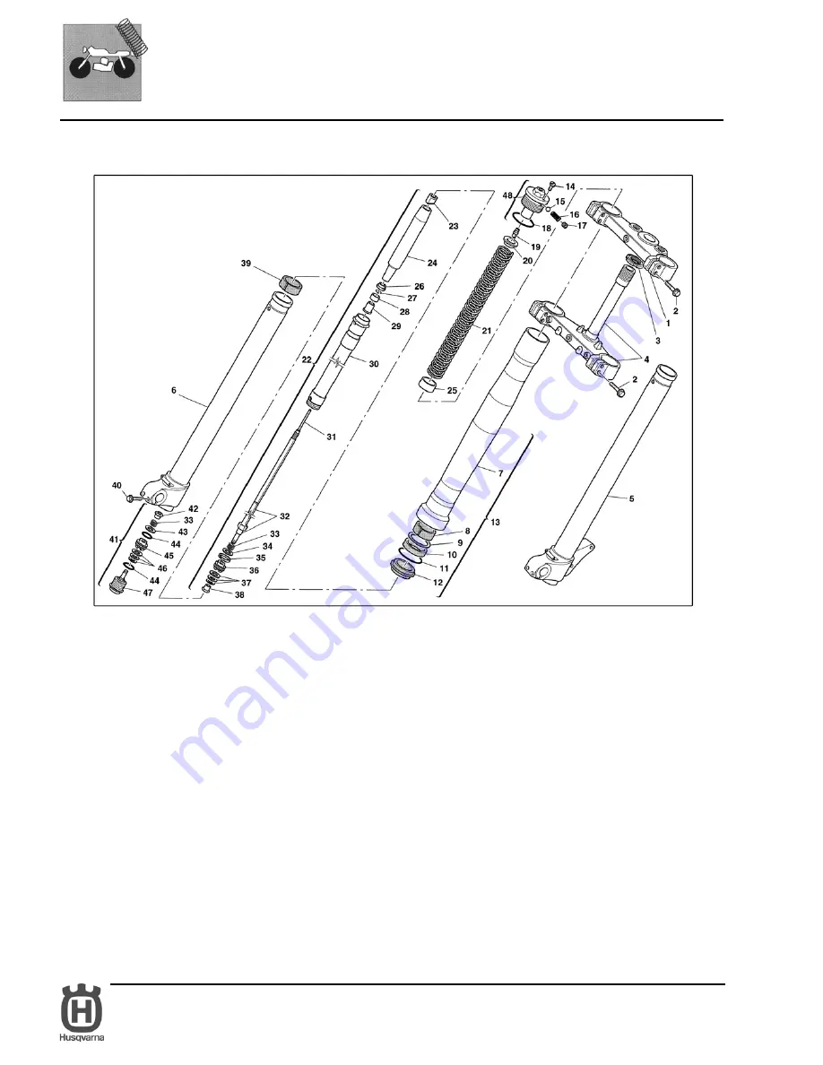 Husqvarna DUAL PURPOSE SM 610 I.E Workshop Manual Download Page 247