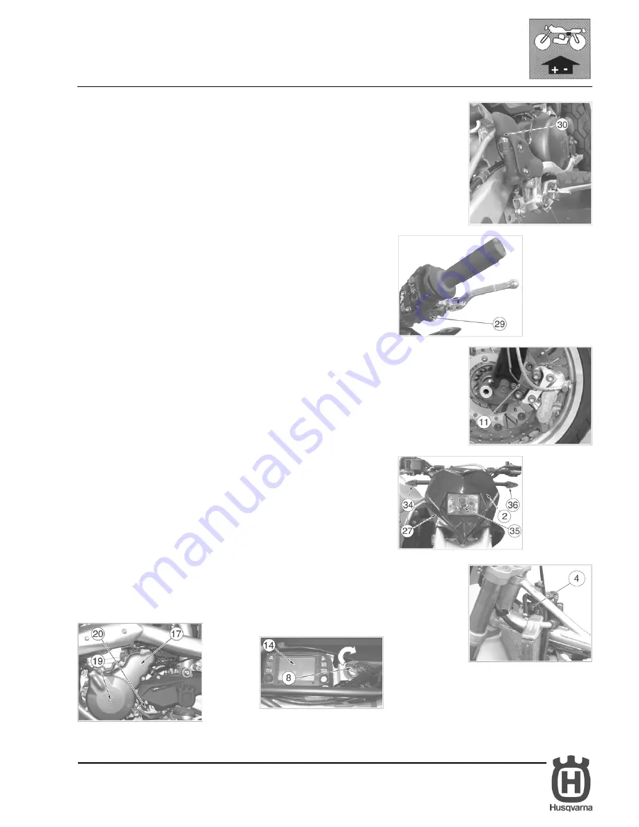 Husqvarna DUAL PURPOSE SM 610 I.E Workshop Manual Download Page 370