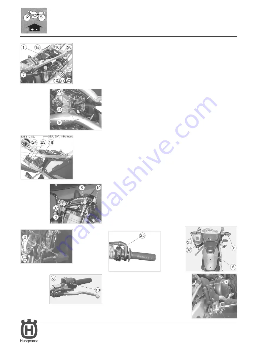 Husqvarna DUAL PURPOSE SM 610 I.E Workshop Manual Download Page 371