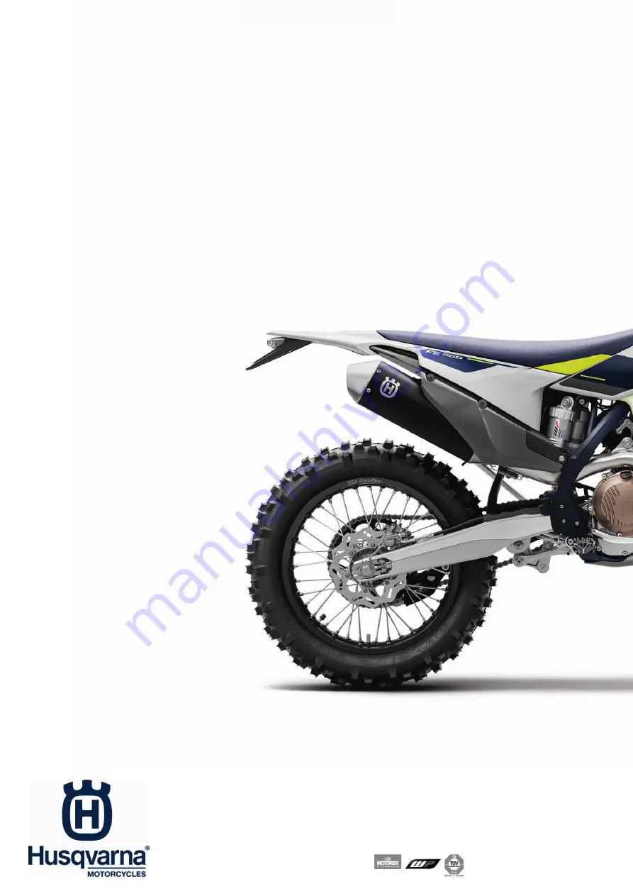 Husqvarna FE 350 2021 Owner'S Manual Download Page 169