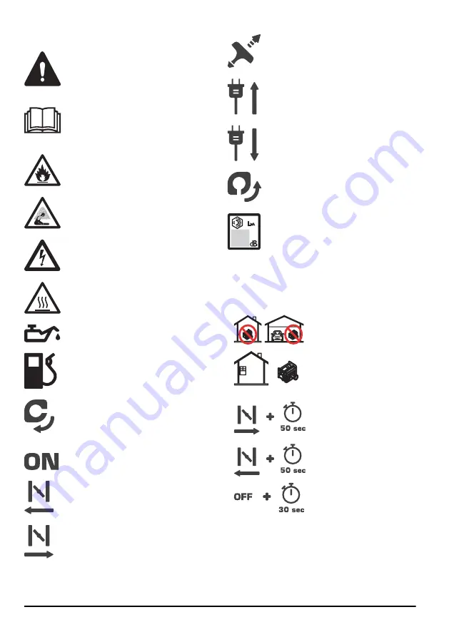 Husqvarna G1300P Operator'S Manual Download Page 78