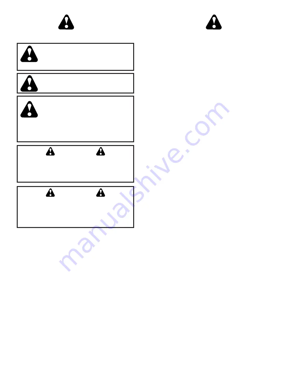 Husqvarna GTH26V48LS Owner'S Manual Download Page 2