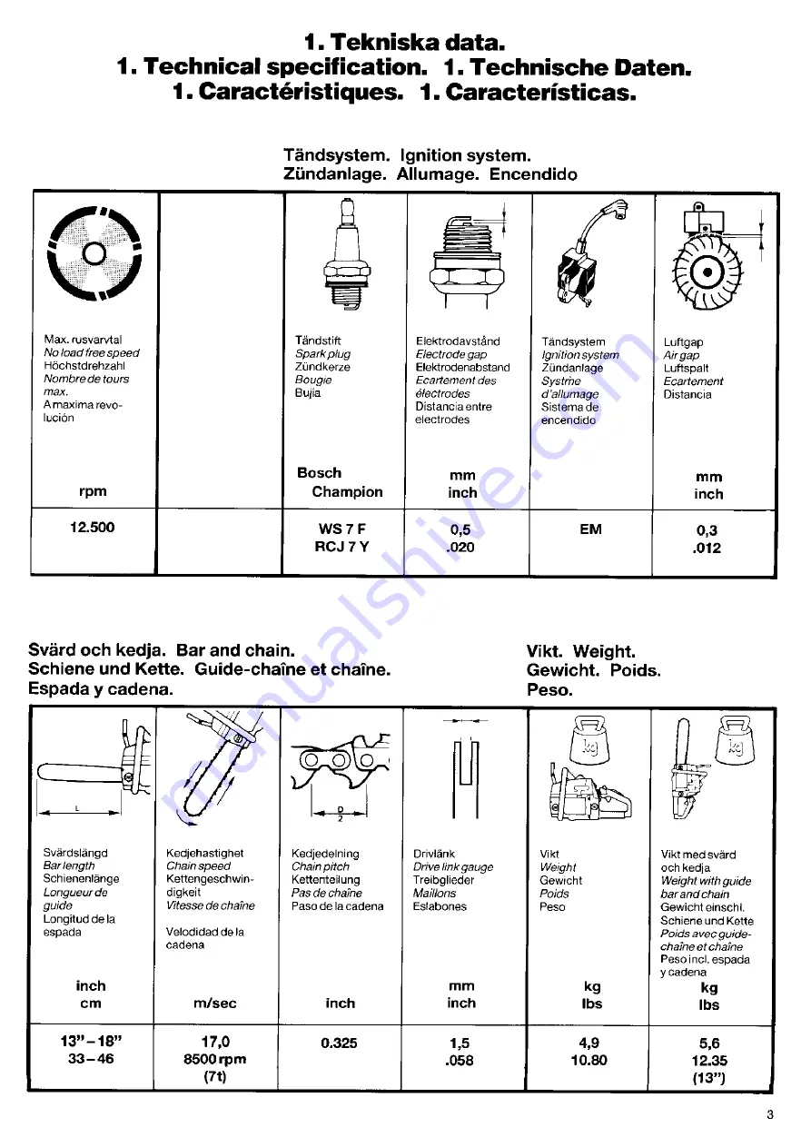 Husqvarna K 40 Workshop Manual Download Page 5