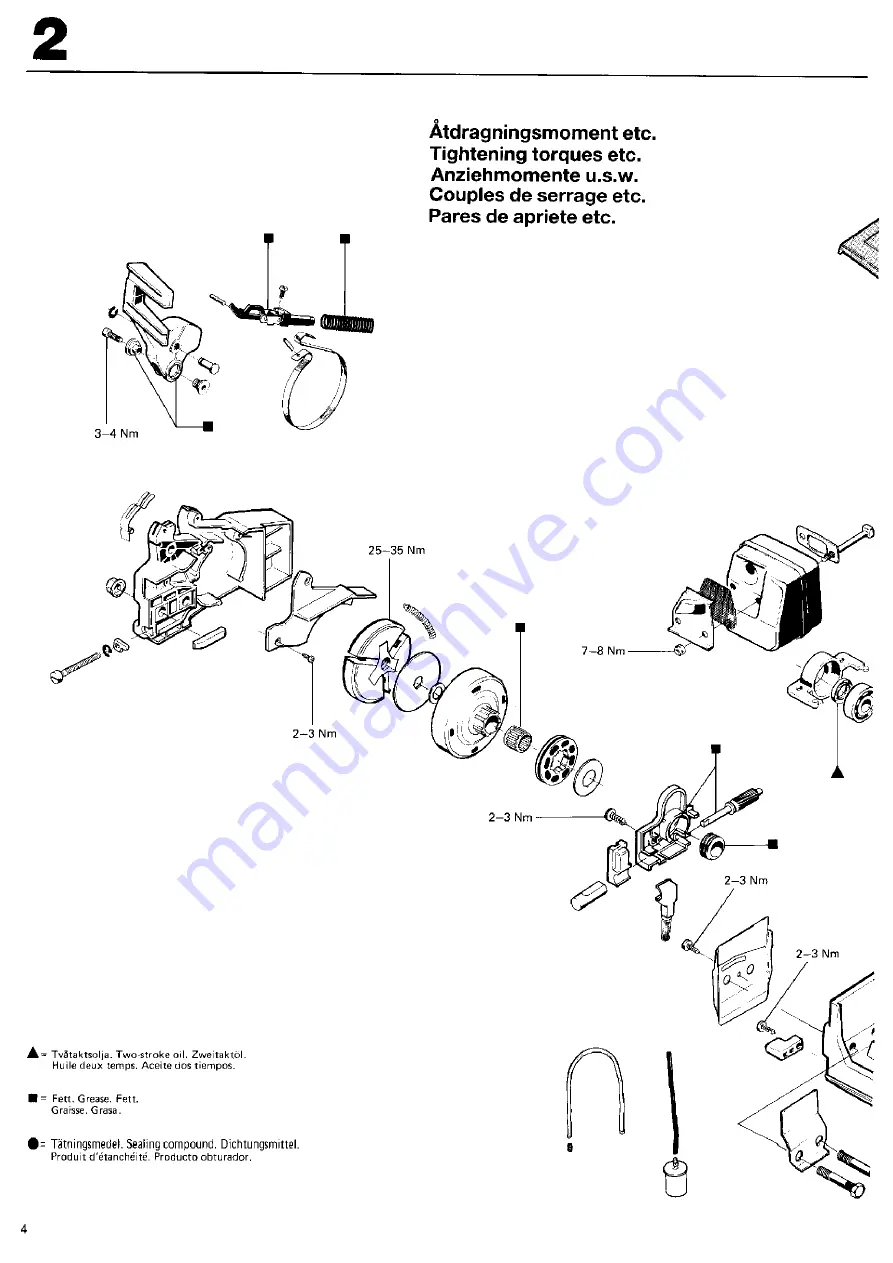 Husqvarna K 40 Workshop Manual Download Page 6