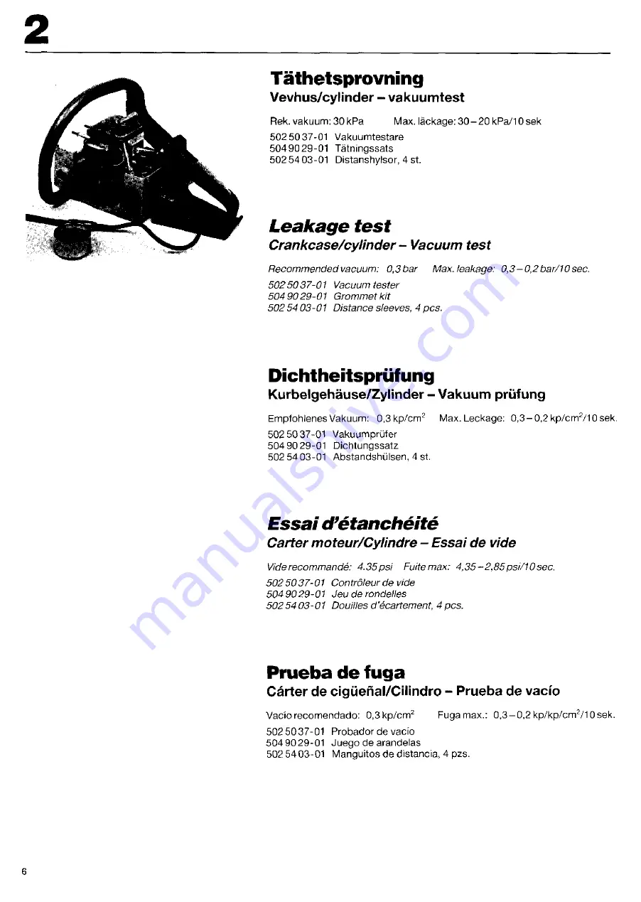 Husqvarna K 40 Workshop Manual Download Page 8