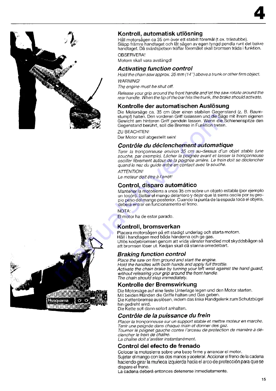 Husqvarna K 40 Workshop Manual Download Page 16