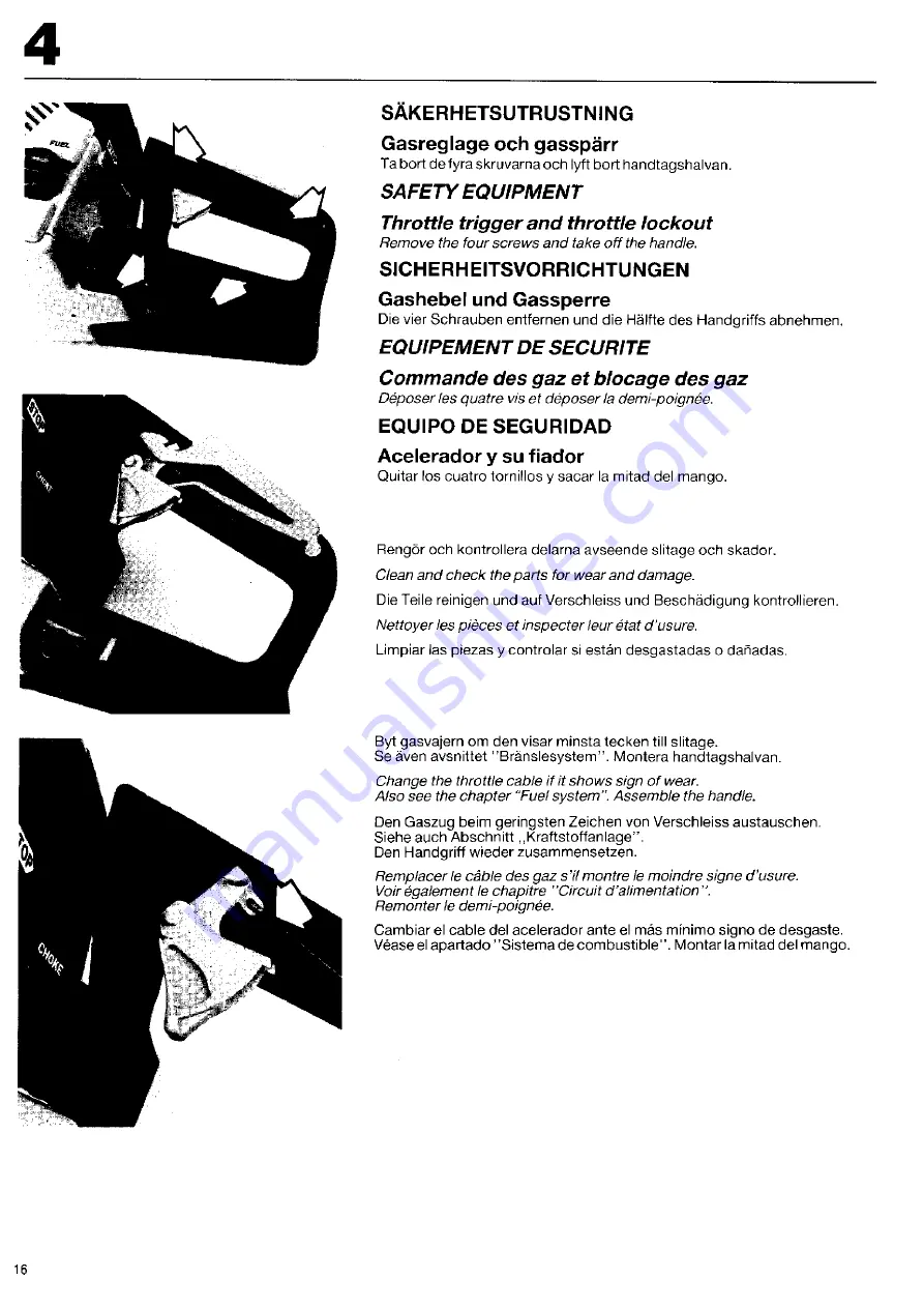 Husqvarna K 40 Workshop Manual Download Page 17