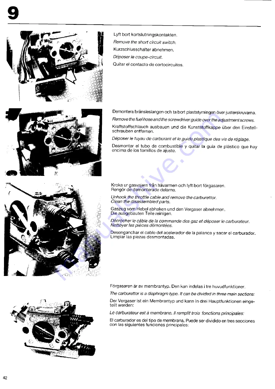 Husqvarna K 40 Workshop Manual Download Page 40