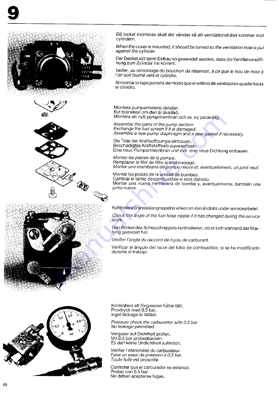 Husqvarna K 40 Workshop Manual Download Page 46