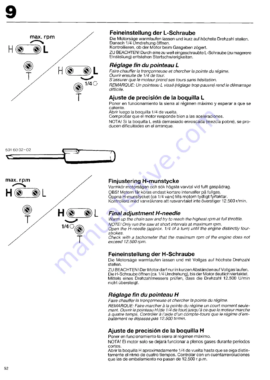 Husqvarna K 40 Workshop Manual Download Page 50