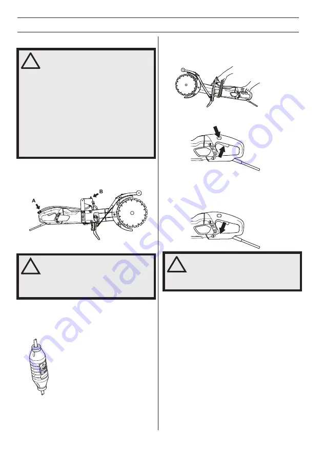 Husqvarna K 4000 Cut-n-Break Operator'S Manual Download Page 86