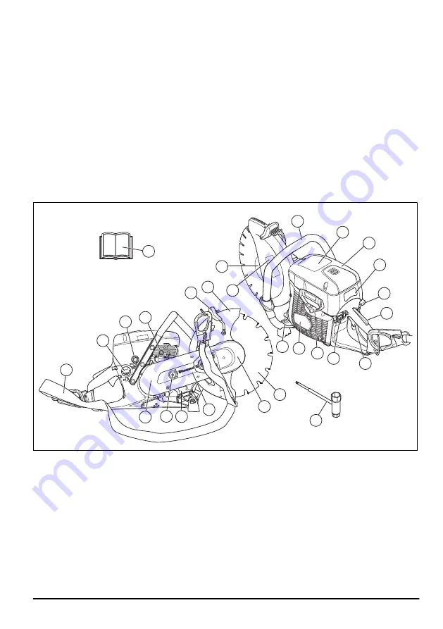 Husqvarna K 770 Operator'S Manual Download Page 3