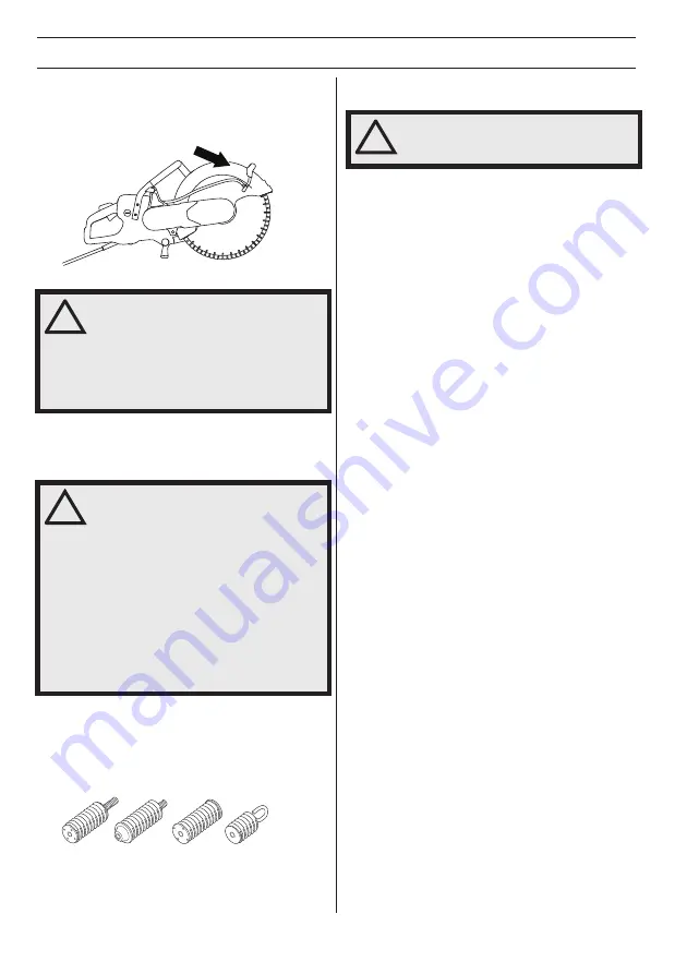 Husqvarna K6500 II Chain Operator'S Manual Download Page 32