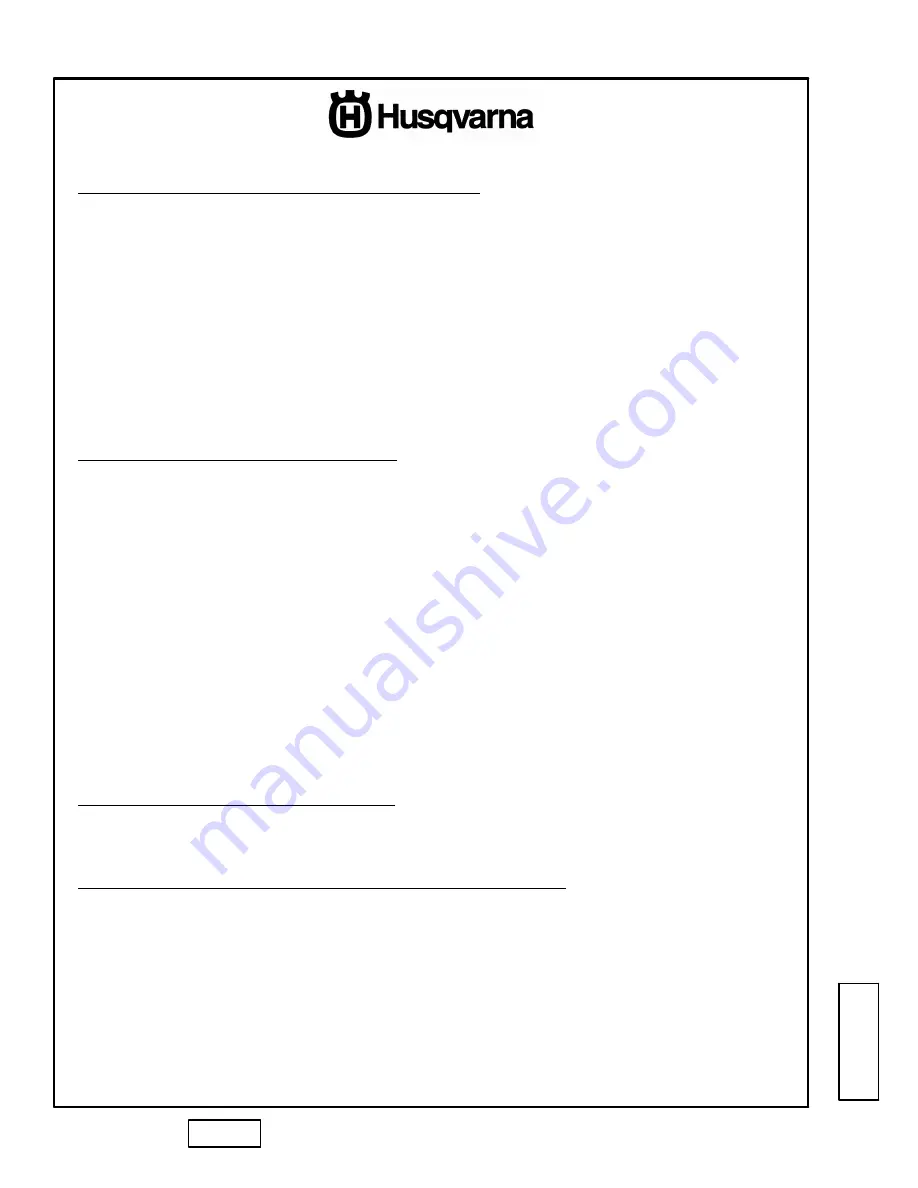 Husqvarna LE389 Operator'S Manual Download Page 35