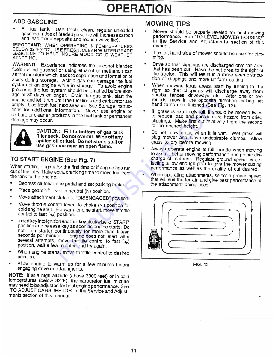 Husqvarna LR10 Operator'S Manual Download Page 11