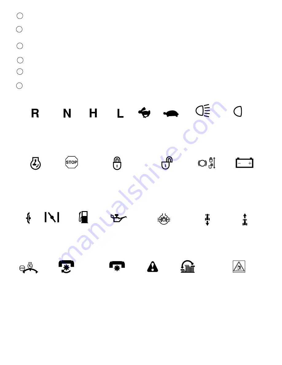 Husqvarna LT120 Instruction Manual Download Page 15