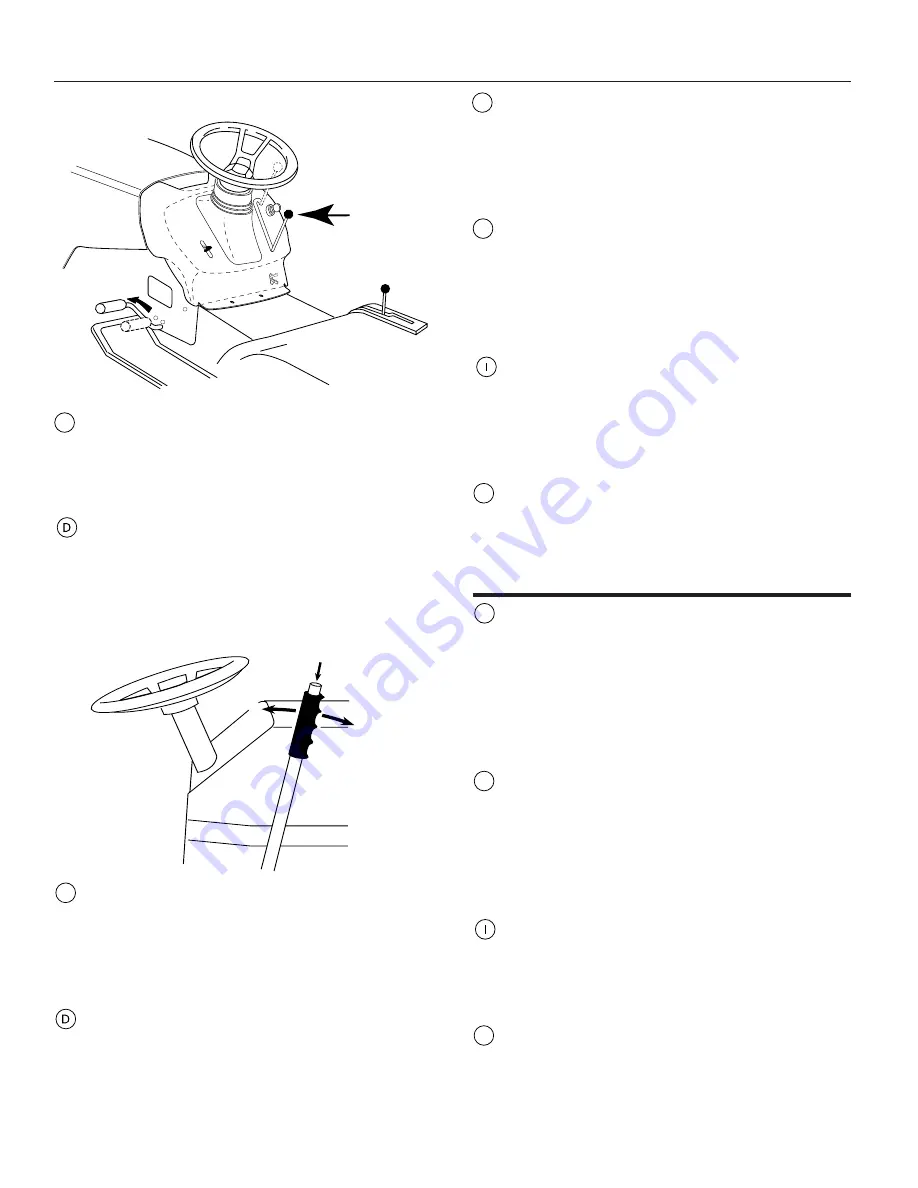 Husqvarna LT125 Instruction Manual Download Page 30