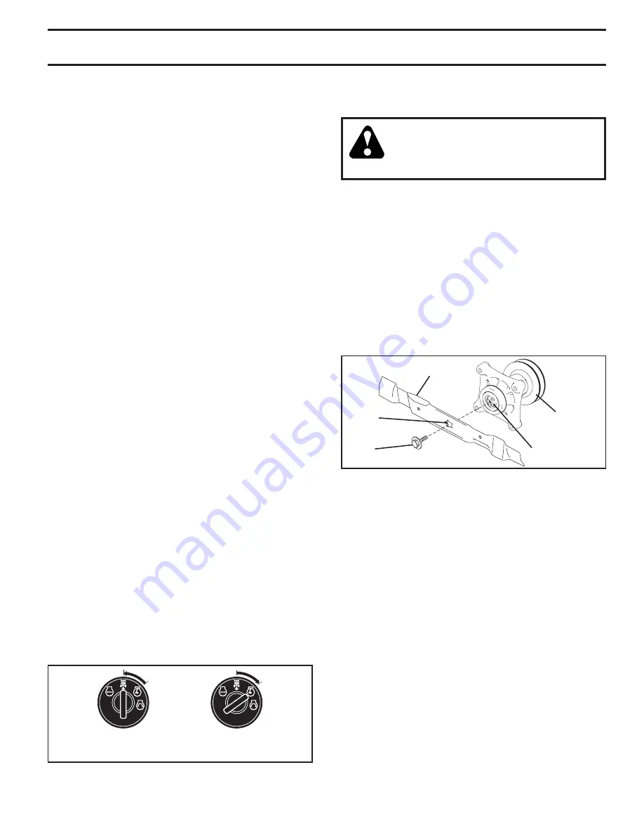 Husqvarna LT19538R Operator'S Manual Download Page 17