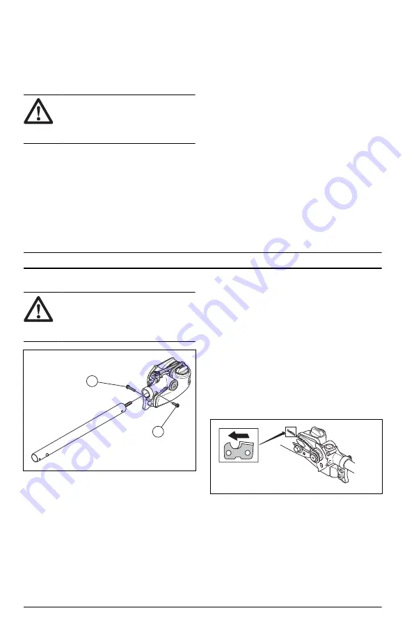 Husqvarna MADSAW 525iDEPS Operator'S Manual Download Page 42