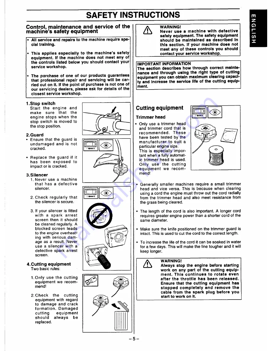 Husqvarna Mondo Max Instruction Manual Download Page 5