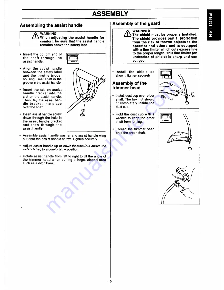 Husqvarna Mondo Max Instruction Manual Download Page 9