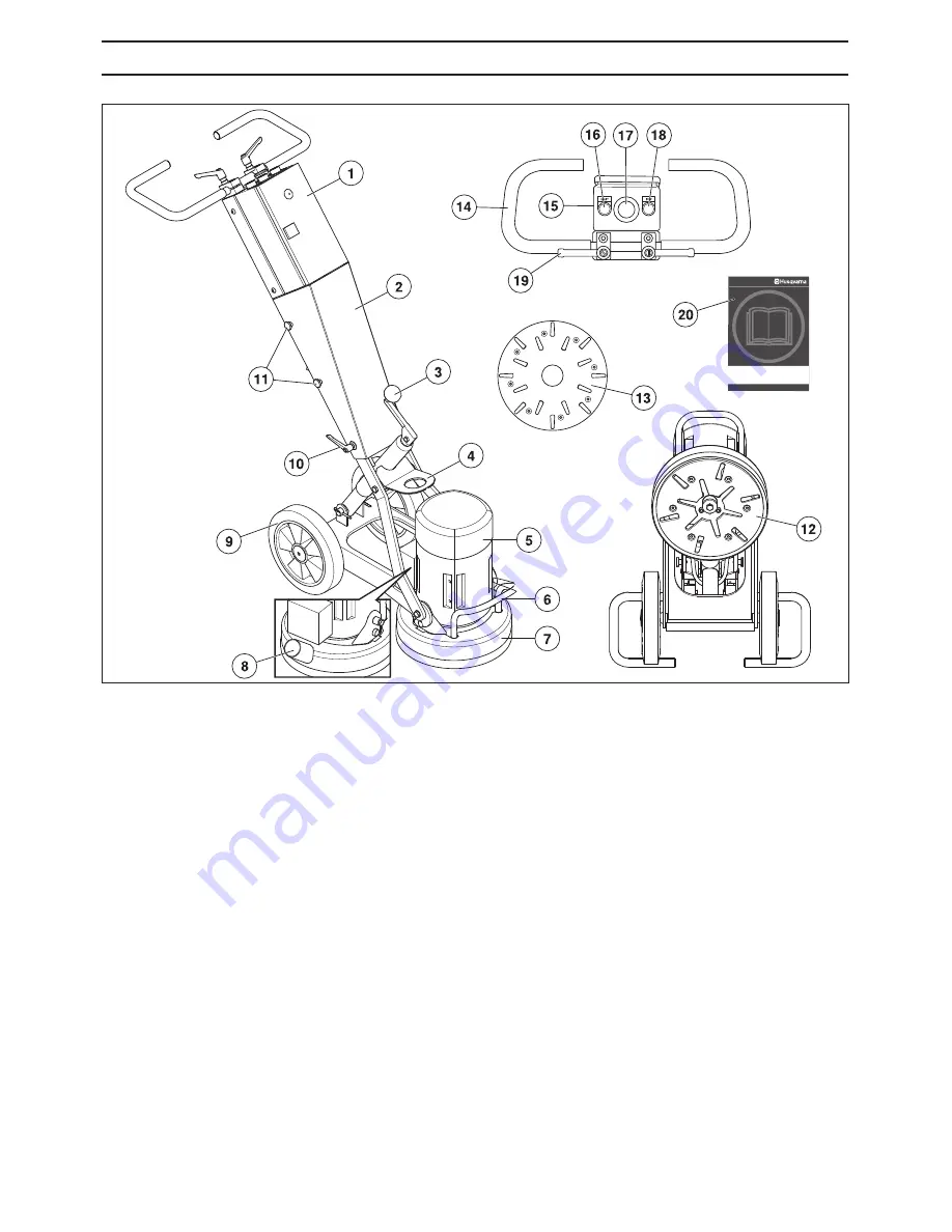 Husqvarna PG 280 SF Operator'S Manual Download Page 22