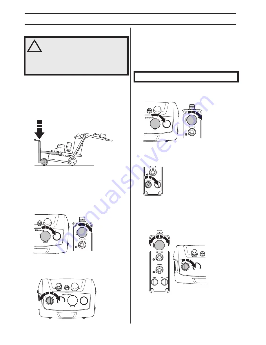 Husqvarna PG820 RC Operator'S Manual Download Page 8