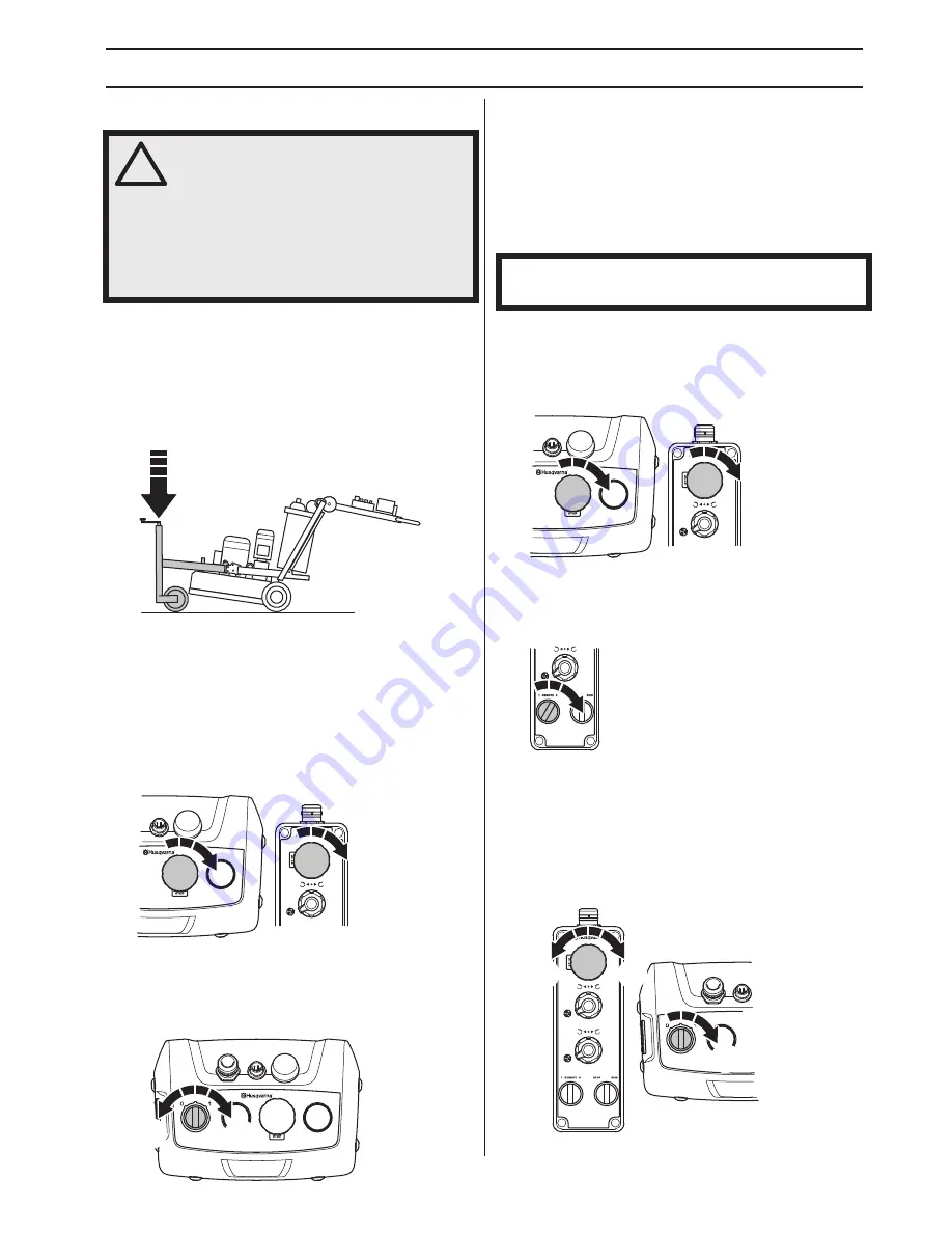 Husqvarna PG820 RC Operator'S Manual Download Page 55